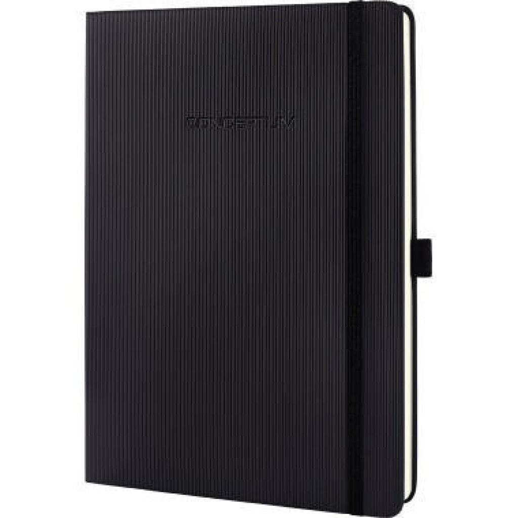 Sigel Notizbuch CONCEPTUM CO117 180x240mm Hardcover 194S. kar. sw Produktabbildung: Sigel Notizbuch CONCEPTUM CO117 180x240mm Hardcover 194S. kar. sw