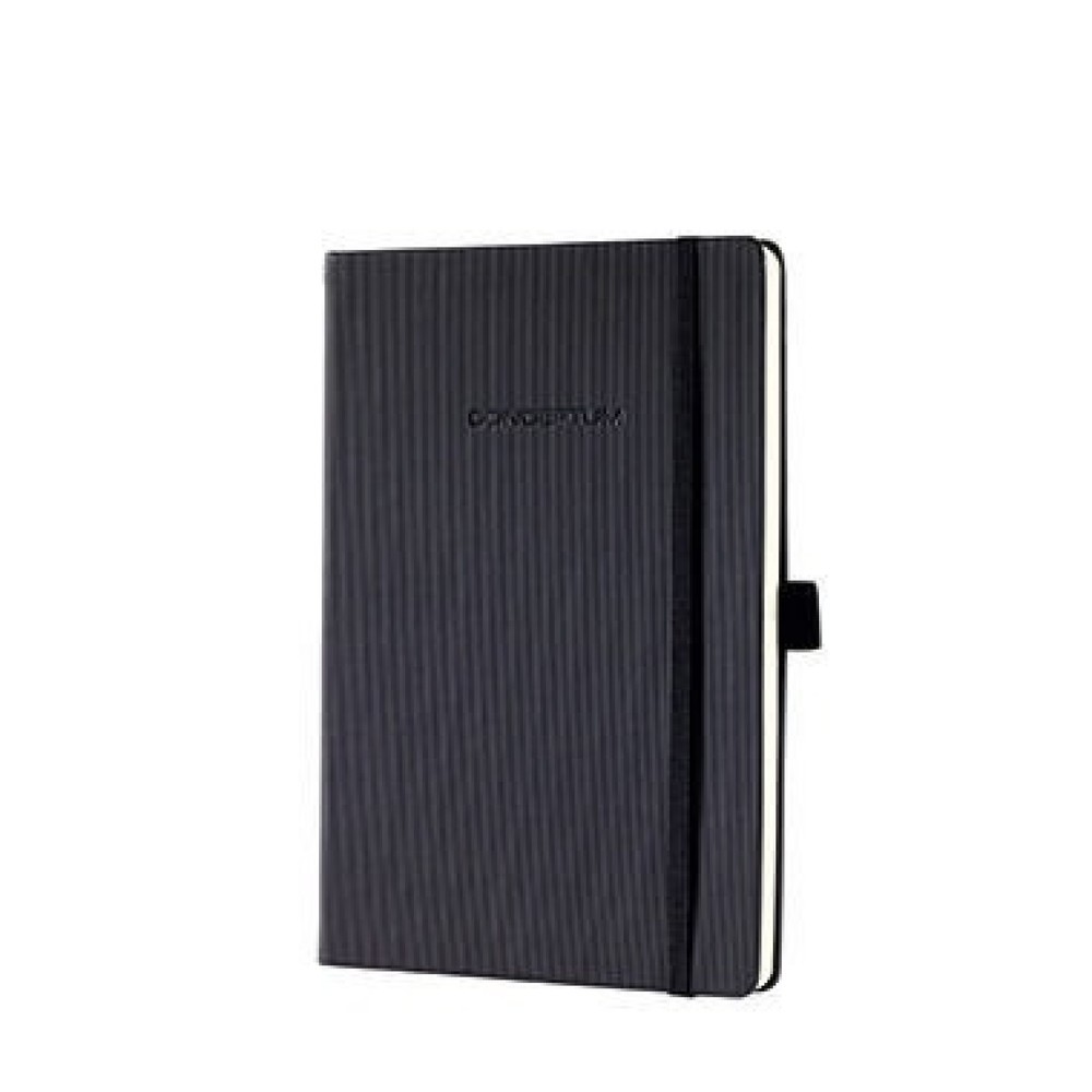 Produktabbildung: Sigel Notizbuch Conceptum CO121 DIN A5 kariert 97Blatt schwarz