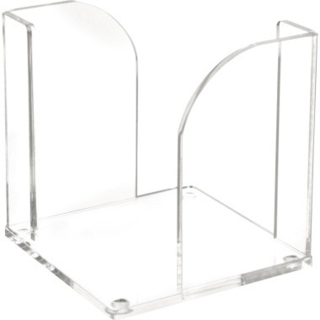 MAUL Zettelbox 1954005 9x9cm max. 700Blatt Acryl gk Produktabbildung: MAUL Zettelbox 1954005 9x9cm max. 700Blatt Acryl gk