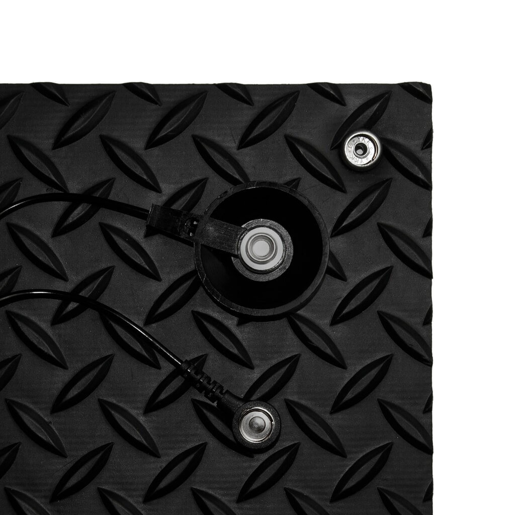 NoTrax Anti-Ermüdungsmatte Diamond Stat™, BxL lfm x 910 mm, schwarz Produktabbildung Nr. 5: NoTrax Anti-Ermüdungsmatte Diamond Stat™, BxL lfm x 910 mm, schwarz