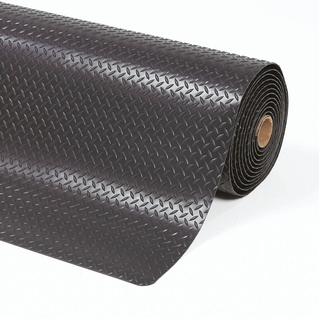 NoTrax Anti-Ermüdungsmatte für Industrie und Handwerk, lfm x 600 mm, schwarz Produktabbildung Nr. 3: NoTrax Anti-Ermüdungsmatte für Industrie und Handwerk, lfm x 600 mm, schwarz