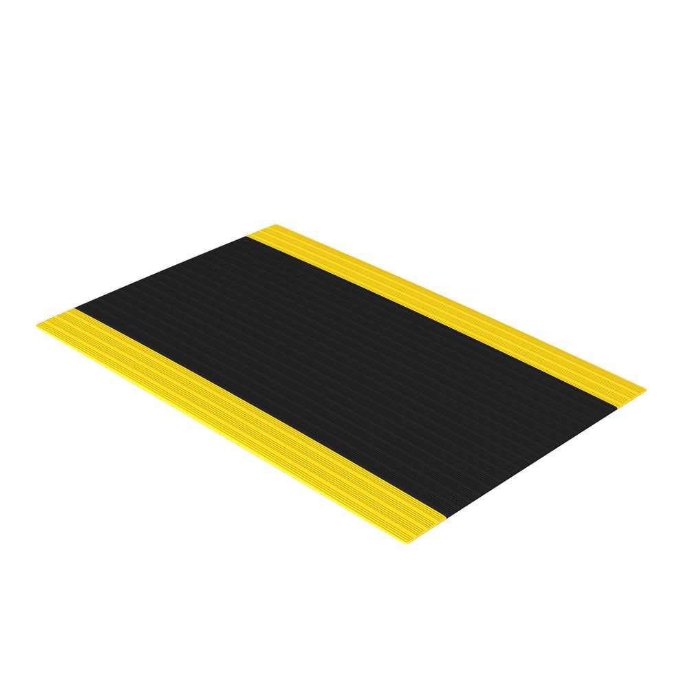 Produktabbildung Nr. 3: NoTrax Anti-Ermüdungsmatte Premium, Vinylschaum, BxL 600 x 910 mm, schwarz/gelb