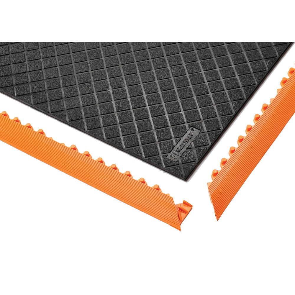 Produktabbildung Nr. 4: NoTrax Anti-Ermüdungsmatte Safety Stance Solid™, BxL 660 x 1.020 mm, schwarz/orange