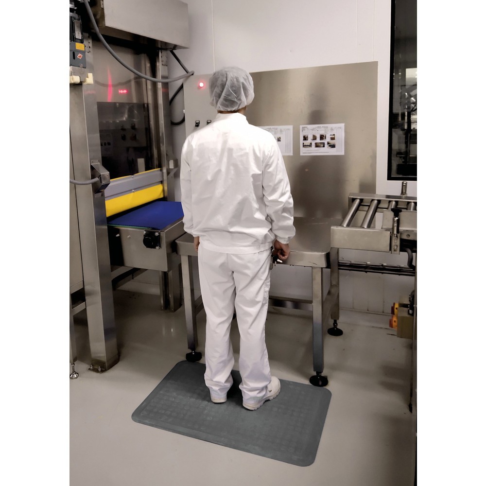 Produktabbildung Nr. 2: NoTrax Anti-Ermüdungsmatte Sani-Flex™, BxL 610 x 910 mm, grau