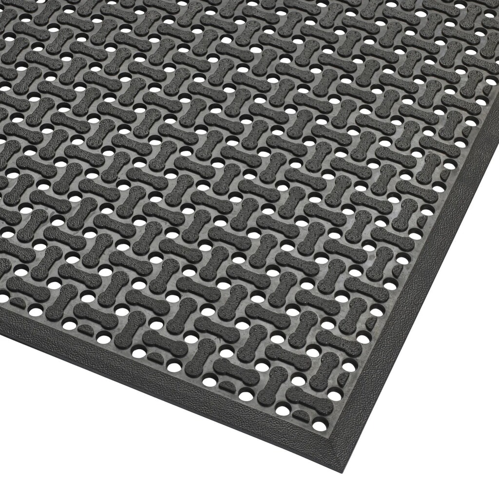 Produktabbildung: NoTrax Anti-Ermüdungsmatte Superflow® XT Nitrile, BxL 600 x 900 mm, schwarz
