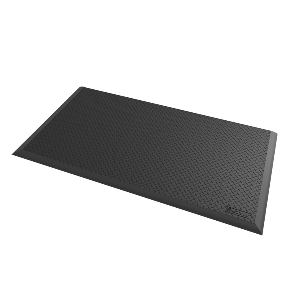 Produktabbildung Nr. 1: NoTrax Arbeitsplatz-Schweißmatte Diamond Flex™ Nitrile, BxL 970 x 1.630 mm, schwarz