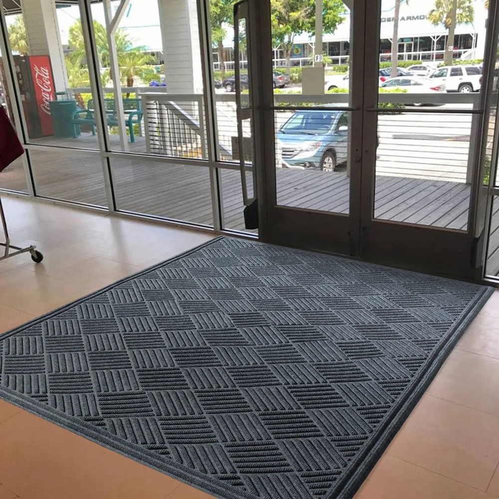N° de l'image du produit 4 : Paillasson NoTrax Diamond CTE™, l x L 600 x 900 mm, anthracite