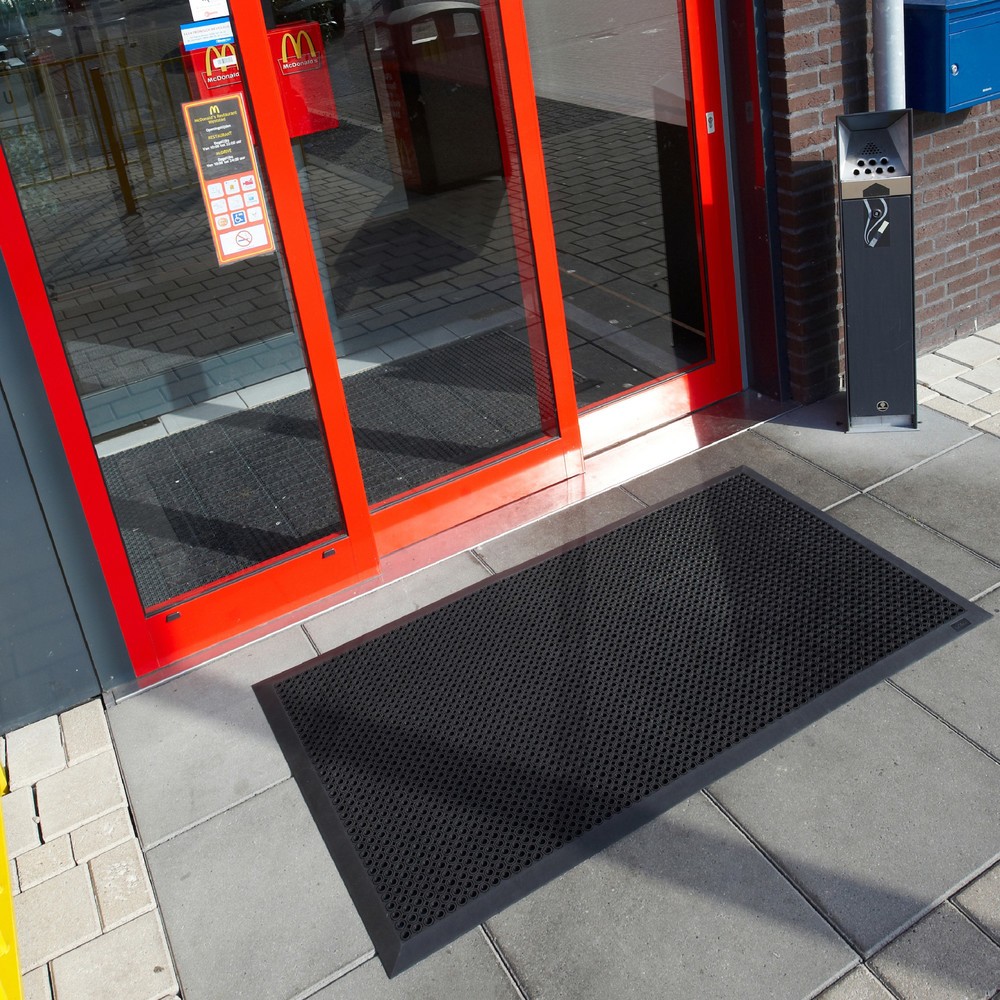 Produktabbildung Nr. 3: NoTrax Schmutzfangmatte Oct-O-Flex Bevelled™, BxL 700 x 900 mm, schwarz