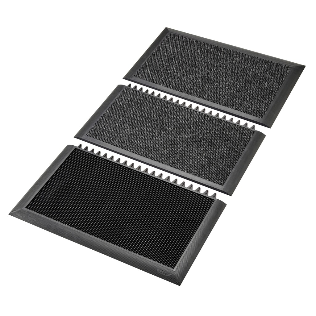 NoTrax Schmutzfangmatte Sani-Master™, desinfizierend, BxL 914 x 1.050 mm, anthrazit/schwarz Produktabbildung: NoTrax Schmutzfangmatte Sani-Master™, desinfizierend, BxL 914 x 1.050 mm, anthrazit/schwarz