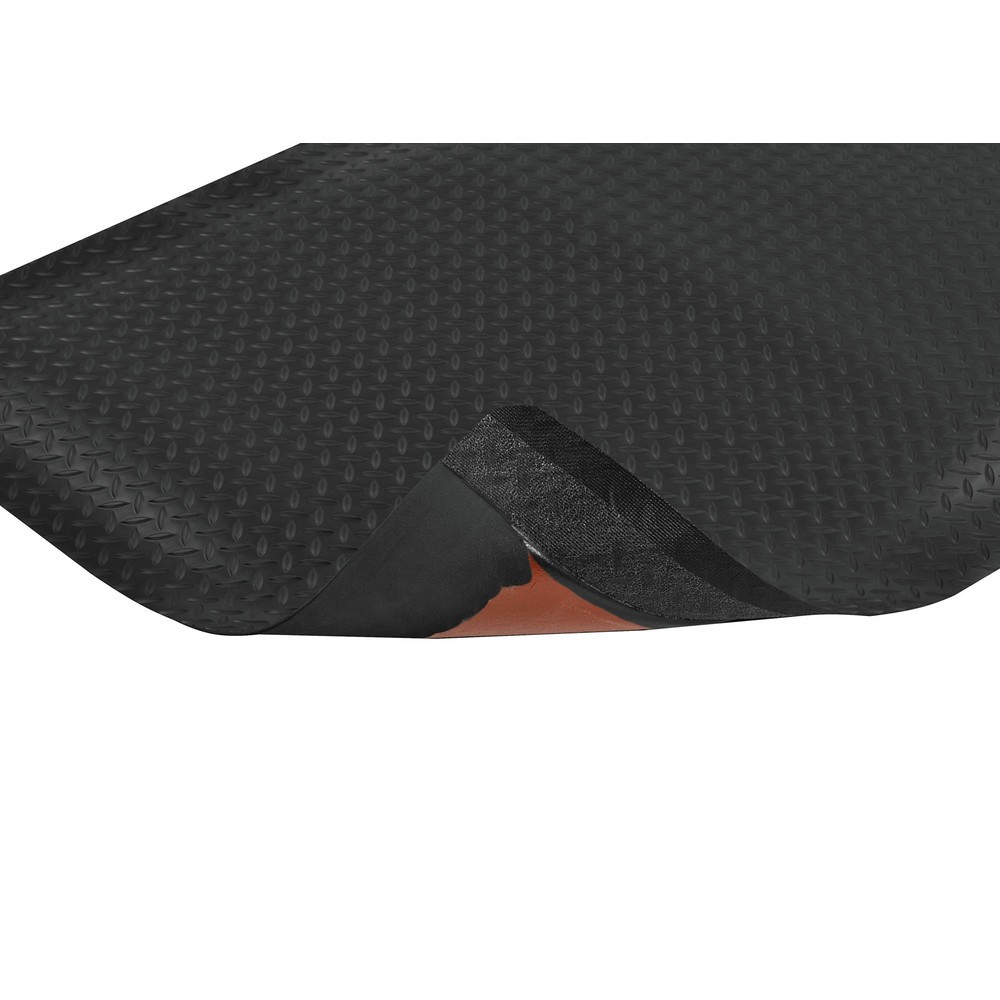 N° de l'image du produit 3 : Tapis anti-fatigue NoTrax Diamond Stat™, l x L m x 910 mm, noir
