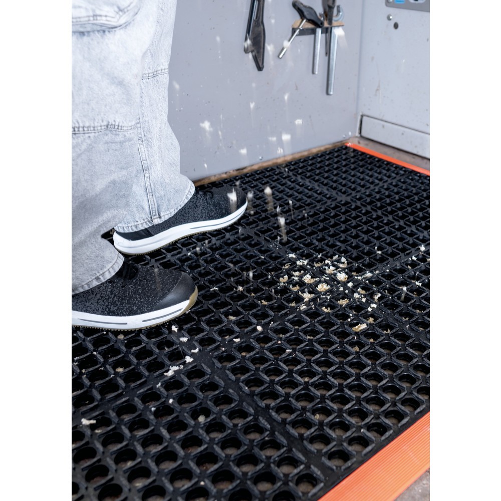 N° de l'image du produit 5 : Tapis anti-fatigue en caoutchouc nitrile, LxP 660 x 1 020 mm