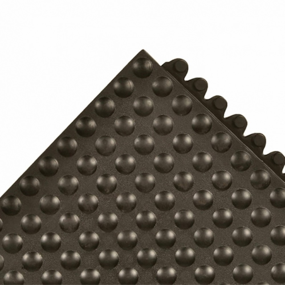 N° de l'image du produit 3 : NoTrax Tapis anti-fatigue SkywalkerHD™ ESD Nitrile, lxL 910 x 910 mm, noir