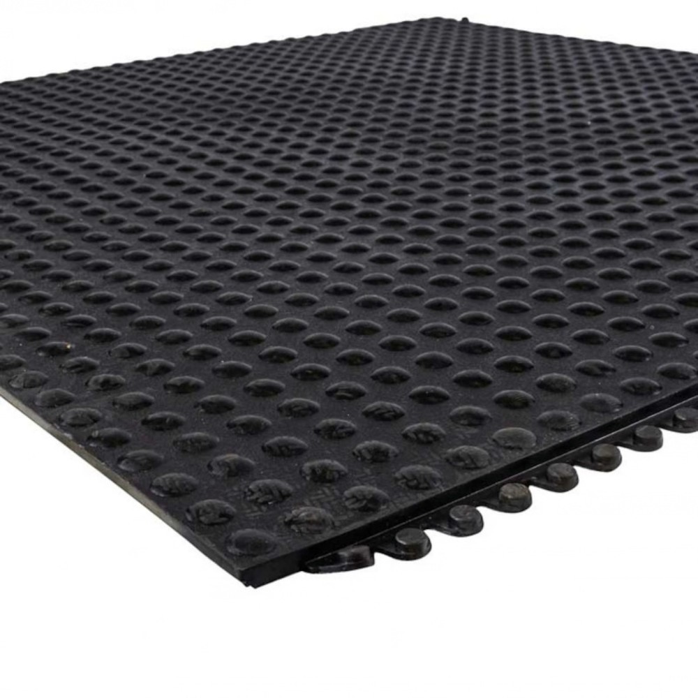 N° de l'image du produit 5 : NoTrax Tapis anti-fatigue SkywalkerHD™ ESD Nitrile, lxL 910 x 910 mm, noir