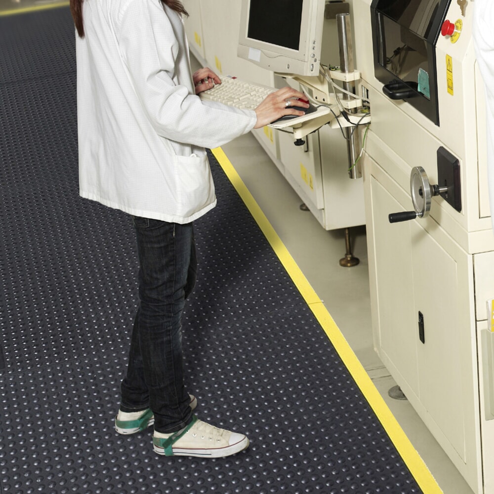 Immagine del prodotto n. 8: Tappetino defaticante NoTrax SkywalkerHD™ ESD, LaxLu 910 x 910 mm, nero