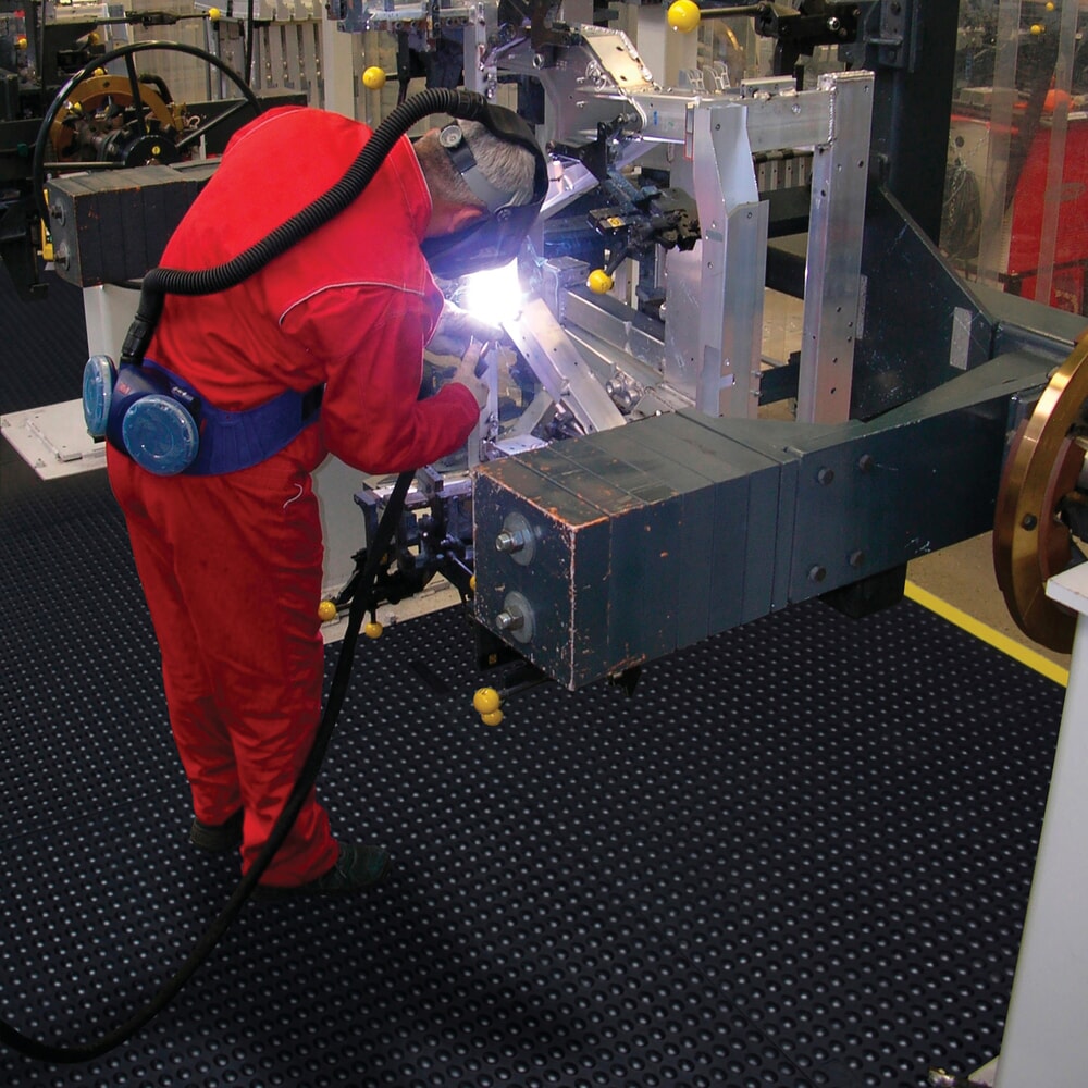 Immagine del prodotto n. 3: Tappetino defaticante NoTrax SkywalkerHD™, nitrile, LaxLu 910 x 910 mm, nero