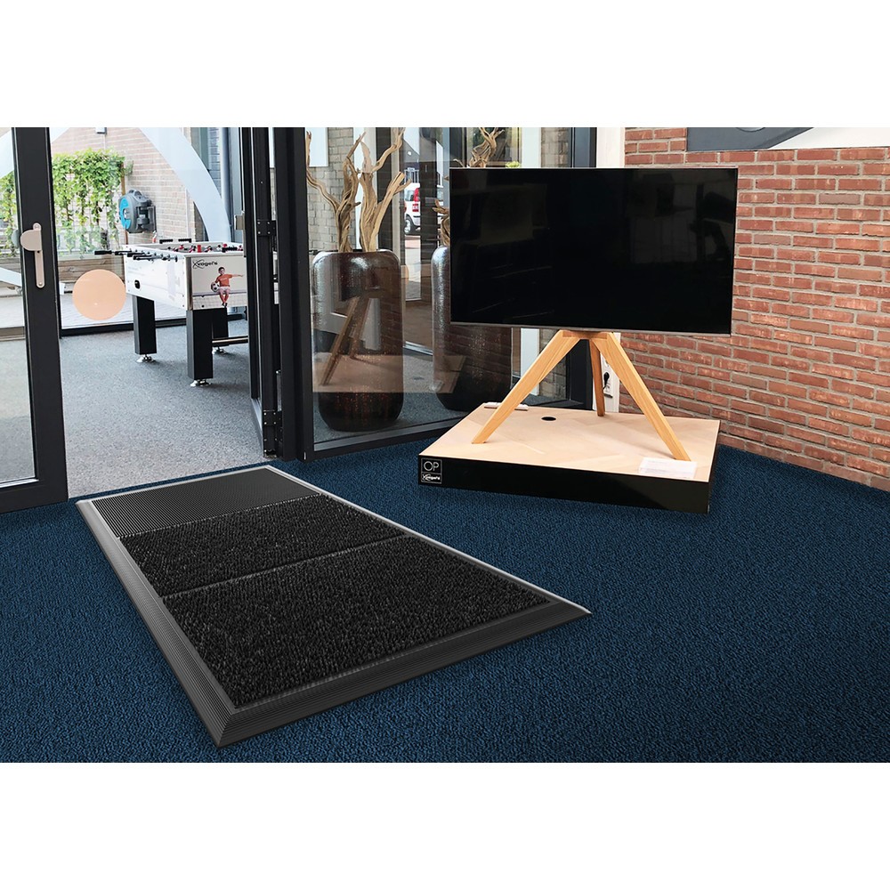 Immagine del prodotto n. 4: Tappeto cattura-sporco NoTrax Sani-Master™, disinfettante, LaxLu 914 x 1.525 mm, antracite/nero