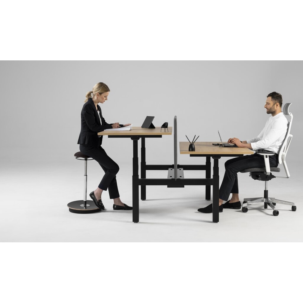 Nowy Styl Bürohocker Belise, höhenverstellbar, Tellerfuß mit Schwingoption, schwarz Produktabbildung Nr. 3: Nowy Styl Bürohocker Belise, höhenverstellbar, Tellerfuß mit Schwingoption, schwarz