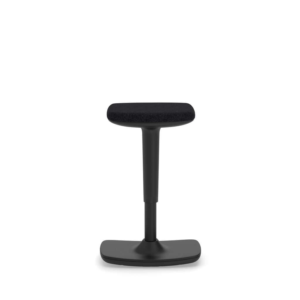 Nowy Styl Bürohocker Timmi, höhenverstellbar, Polster-Sitz, schwarz Produktabbildung: Nowy Styl Bürohocker Timmi, höhenverstellbar, Polster-Sitz, schwarz