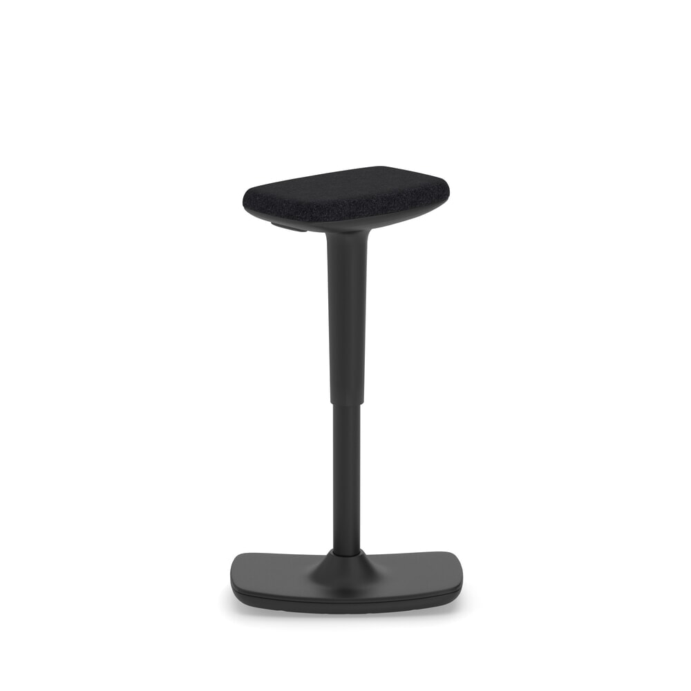 Produktabbildung Nr. 2: Nowy Styl Bürohocker Timmi, höhenverstellbar, Polster-Sitz, schwarz