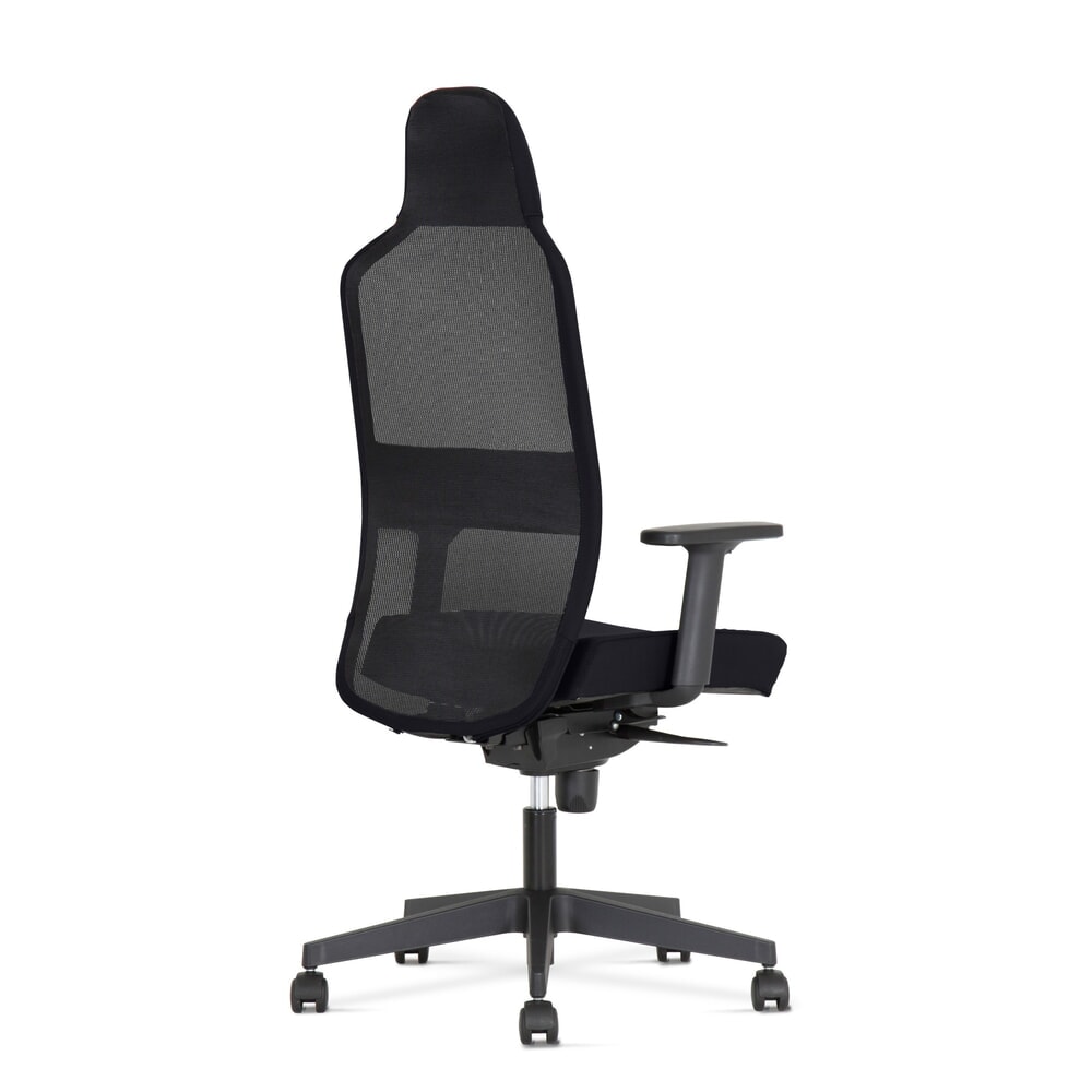 Produktabbildung Nr. 2: Nowy Styl Bürostuhl Cool-On, 3D-Armlehnen, Netz-Rückenlehne, Kopfstütze, Lordosenstütze, schwarz