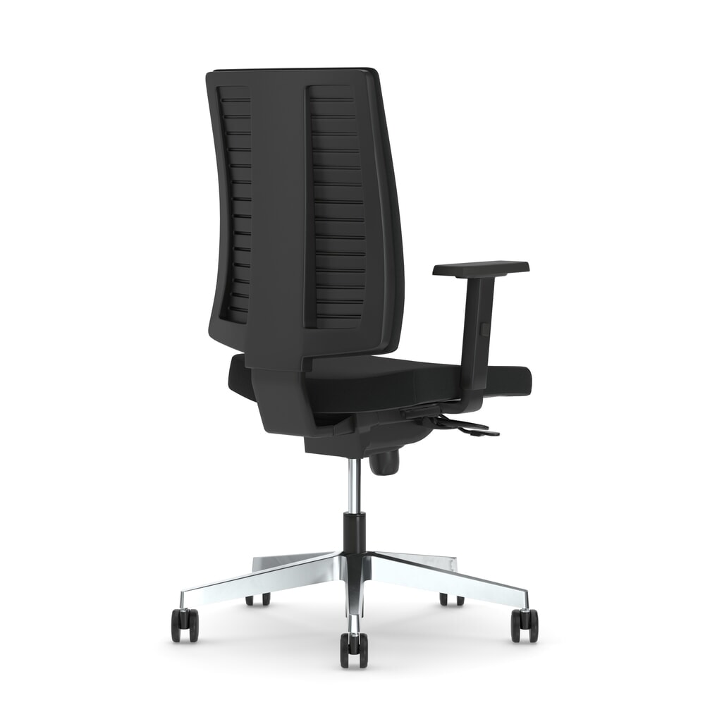 Produktabbildung Nr. 3: Nowy Styl Bürostuhl Navigo, 2D-Armlehnen, Polster-Rückenlehne, sitztiefenverstellbar, schwarz