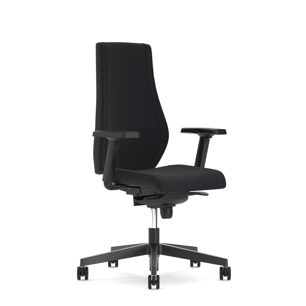 Produktabbildung Nr. 1: Nowy Styl Bürostuhl Viden, 3D-Armlehnen, Polster-Rückenlehne, schwarz