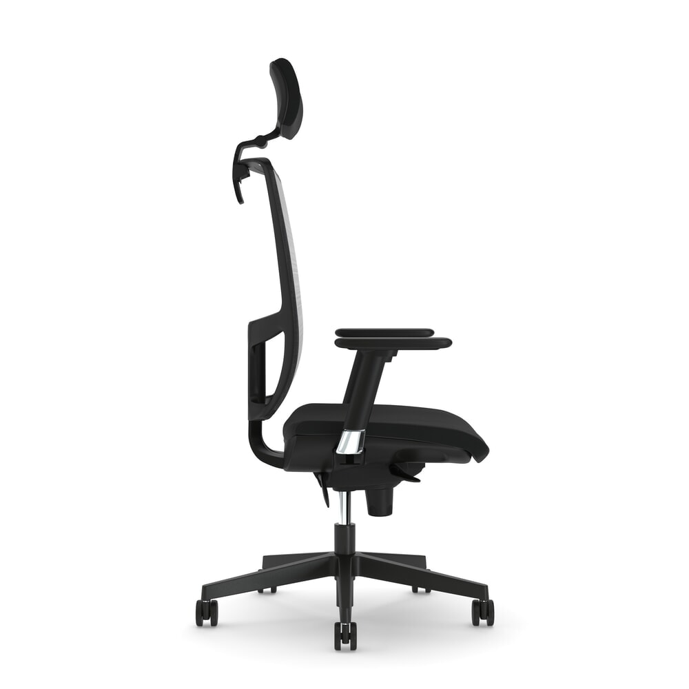 Produktabbildung Nr. 3: Nowy Styl Bürostuhl Z-Body, 3D-Armlehnen, Netz-Rückenlehne, Kopfstütze, schwarz