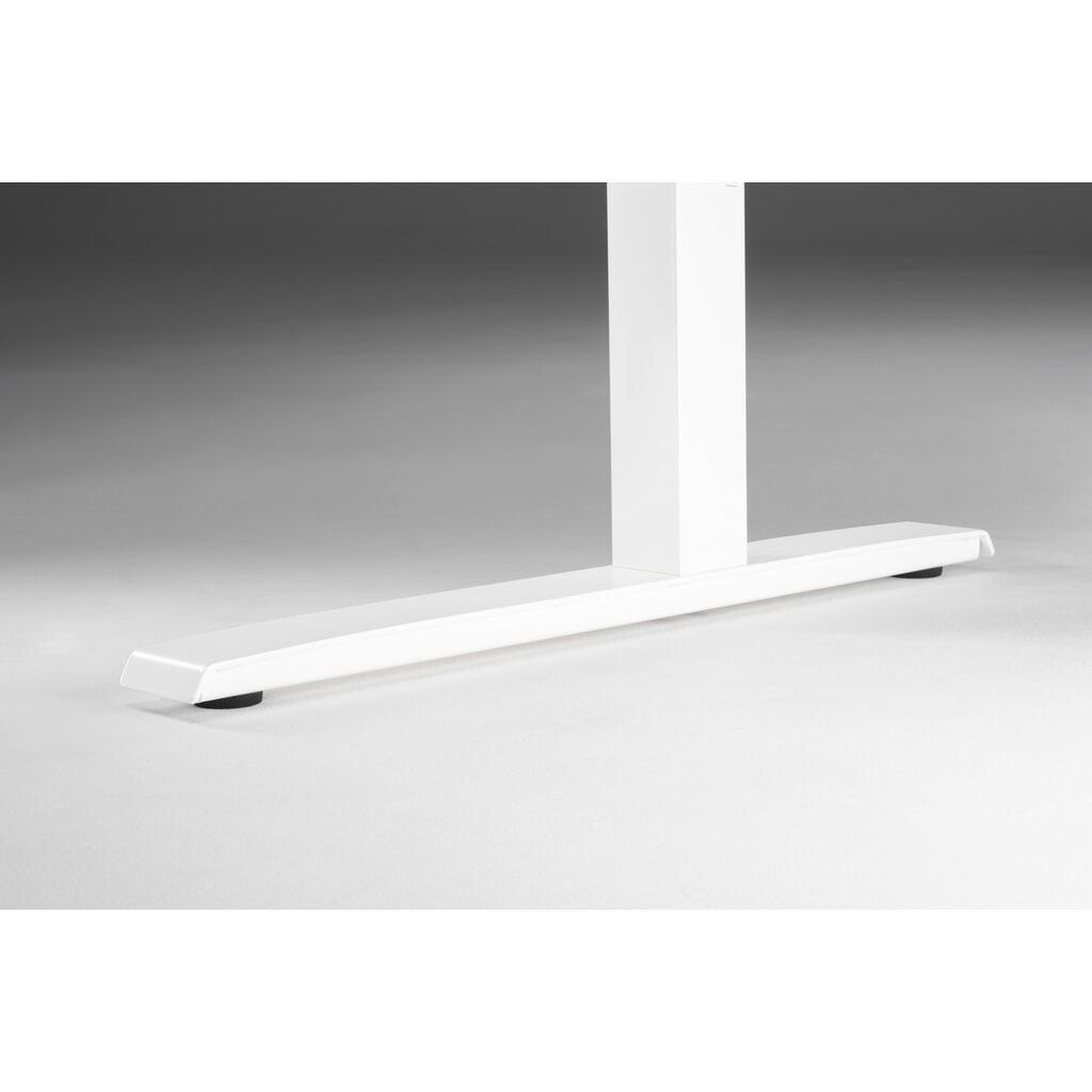 Nowy Styl elektrisch höhenverstellbarer Schreibtisch (640 - 1.300 mm), XIO 2.0, BxT 2000 x 800 mm, ahorn, weißaluminium Produktabbildung Nr. 2: Nowy Styl elektrisch höhenverstellbarer Schreibtisch (640 - 1.300 mm), XIO 2.0, BxT 2000 x 800 mm, ahorn, weißaluminium