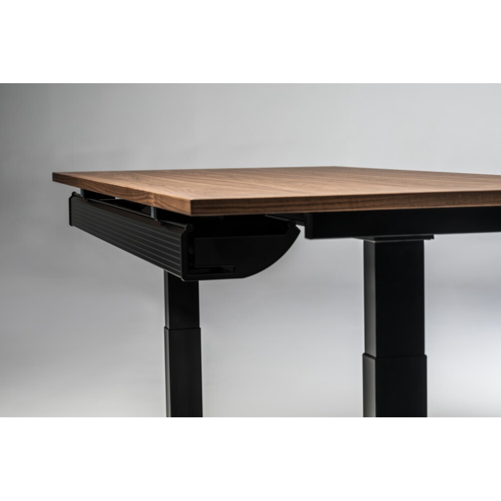 Produktabbildung Nr. 3: Nowy Styl elektrisch höhenverstellbarer Schreibtisch (640 - 1.300 mm), XIO 2.0, BxT 1600 x  800 mm, ahorn, weißaluminium