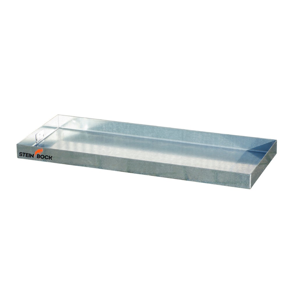 Obrázek produktu: Steinbock® sběrná vana na drobné nádoby z oceli, pozinkované, VxŠxH 60 x 940 x 370 mm, objem 12 l