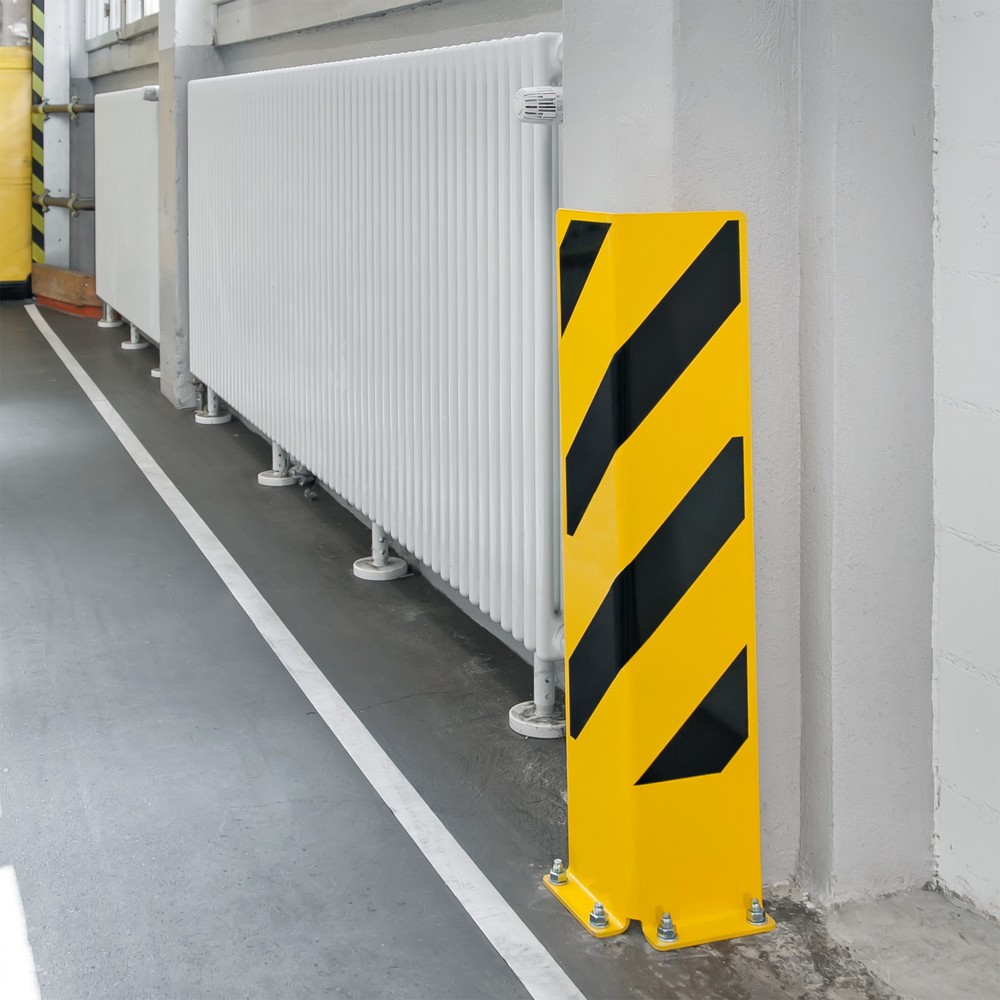 Číslo obrázku produktu 3: Ochranný roh, úhlový profil, VxD 800 x 160 mm, tloušťka 6 mm