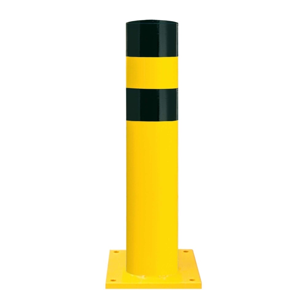 Číslo obrázku produktu 6: Ochranný sloupek MORAVIA, k instalaci pomocí kotev, venkovní použití, výška 1200 mm, Ø 273 mm