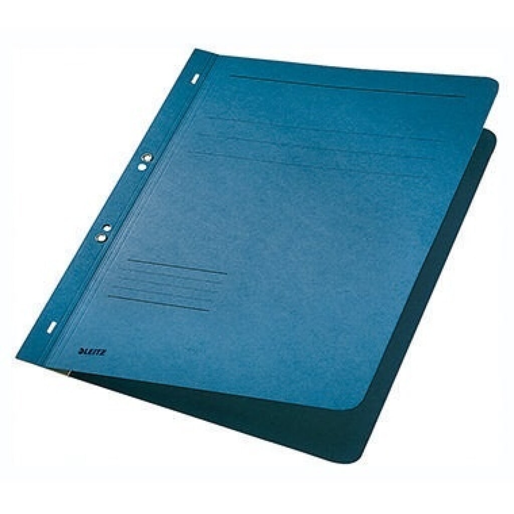 Leitz Ösenhefter 37420035 DIN A4 kfm./Amtsheftung Karton blau Produktabbildung: Leitz Ösenhefter 37420035 DIN A4 kfm./Amtsheftung Karton blau