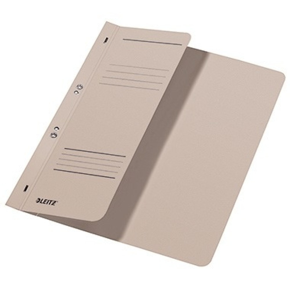 Produktabbildung: Leitz Ösenhefter 37400085 DIN A4 kfm. Heftung Karton grau