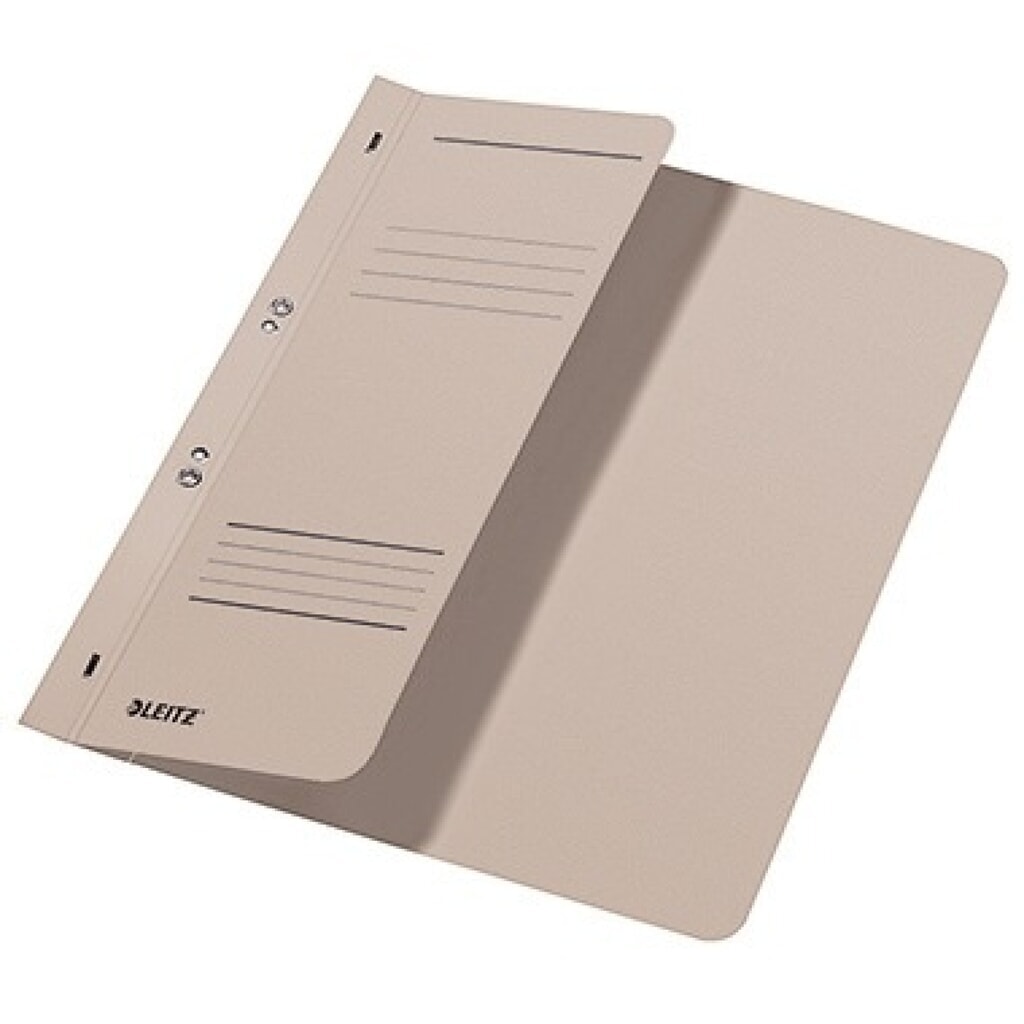 Leitz Ösenhefter 37400085 DIN A4 kfm. Heftung Karton grau Produktabbildung: Leitz Ösenhefter 37400085 DIN A4 kfm. Heftung Karton grau