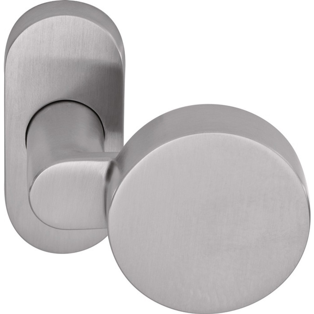 Produktabbildung: OGRO Profiltürknopf OGRO 3020A/6620 ER rechts zgd., Material Edelstahl ER, fest