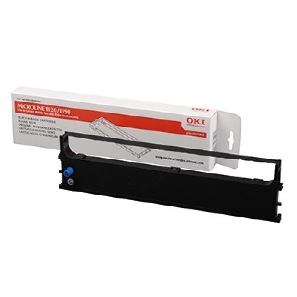 Produktabbildung: OKI Farbband 43571802 4Mio. Zeichen schwarz