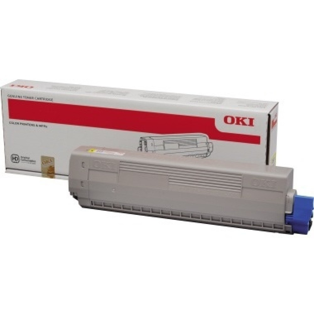 Produktabbildung: OKI Toner 44844505 10.000Seiten gelb