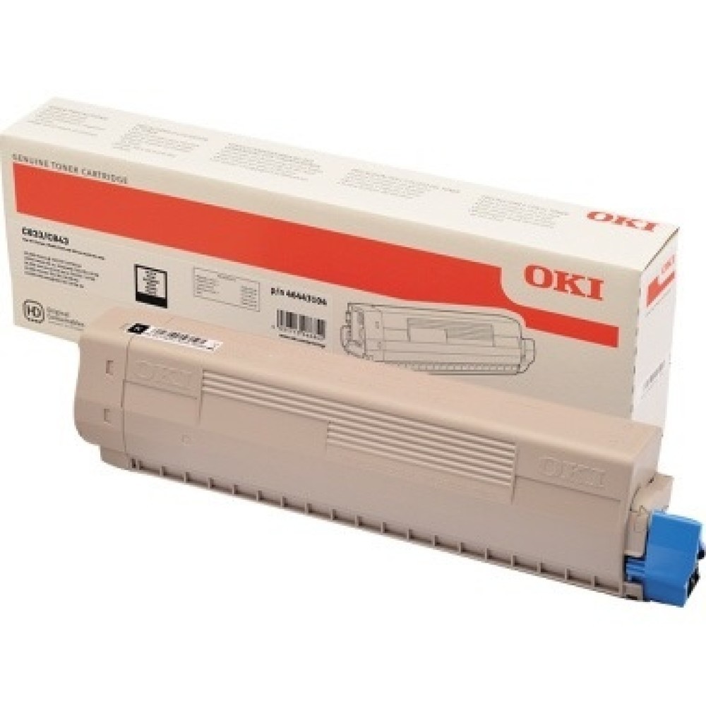 Produktabbildung Nr. 1: OKI Toner 46443104 10.000Seiten schwarz