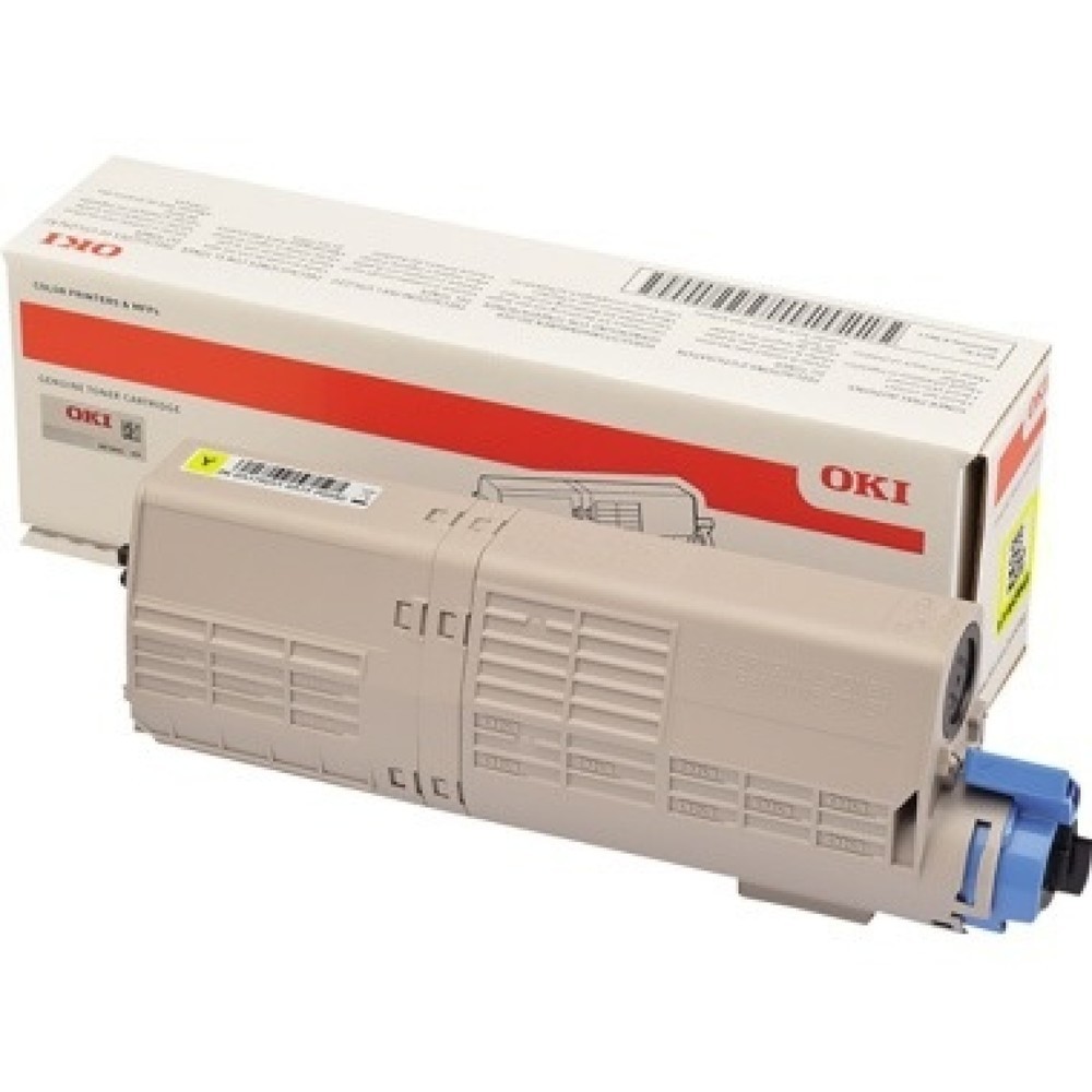 Produktabbildung: OKI Toner 46490401 1.500Seiten gelb