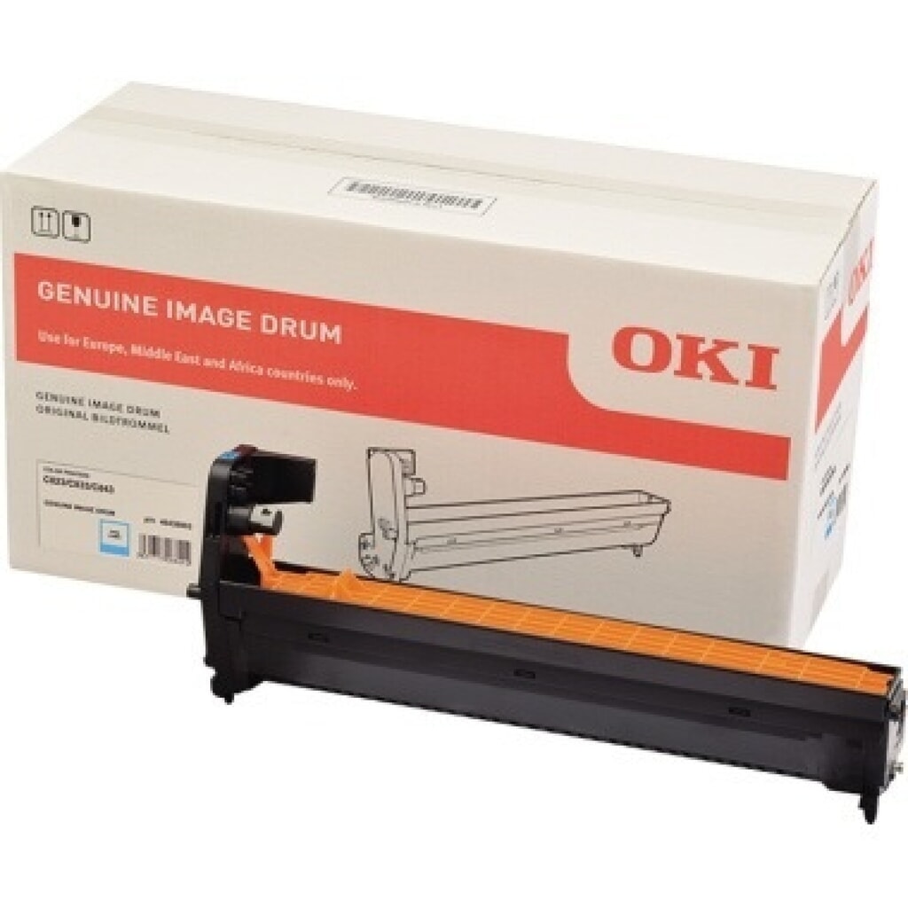 OKI Trommel 46438003 30.000Seiten cyan Produktabbildung: OKI Trommel 46438003 30.000Seiten cyan