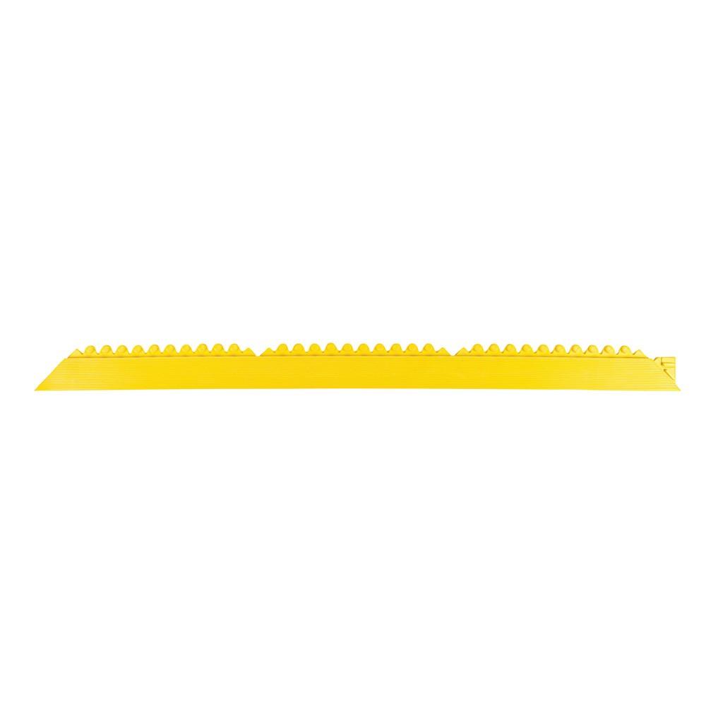Číslo obrázka výrobku 6: Okrajová lišta, nástrčný systém pre pracovisko zvárača, nopky, Š x H 910 x 52 mm, žltá