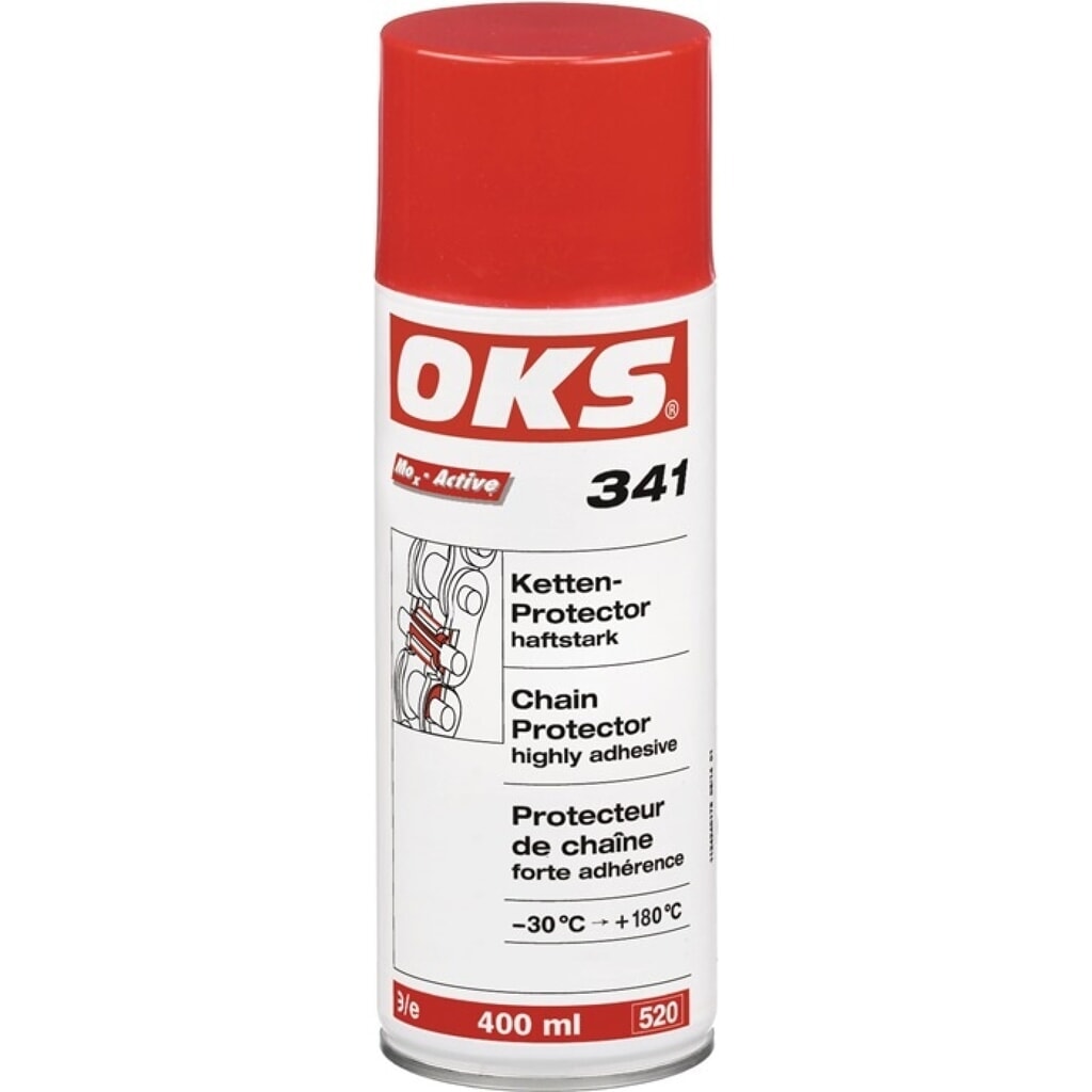 OKS Kettenprotector OKS 341, grünlich, 400 ml, Spraydose Produktabbildung: OKS Kettenprotector OKS 341, grünlich, 400 ml, Spraydose