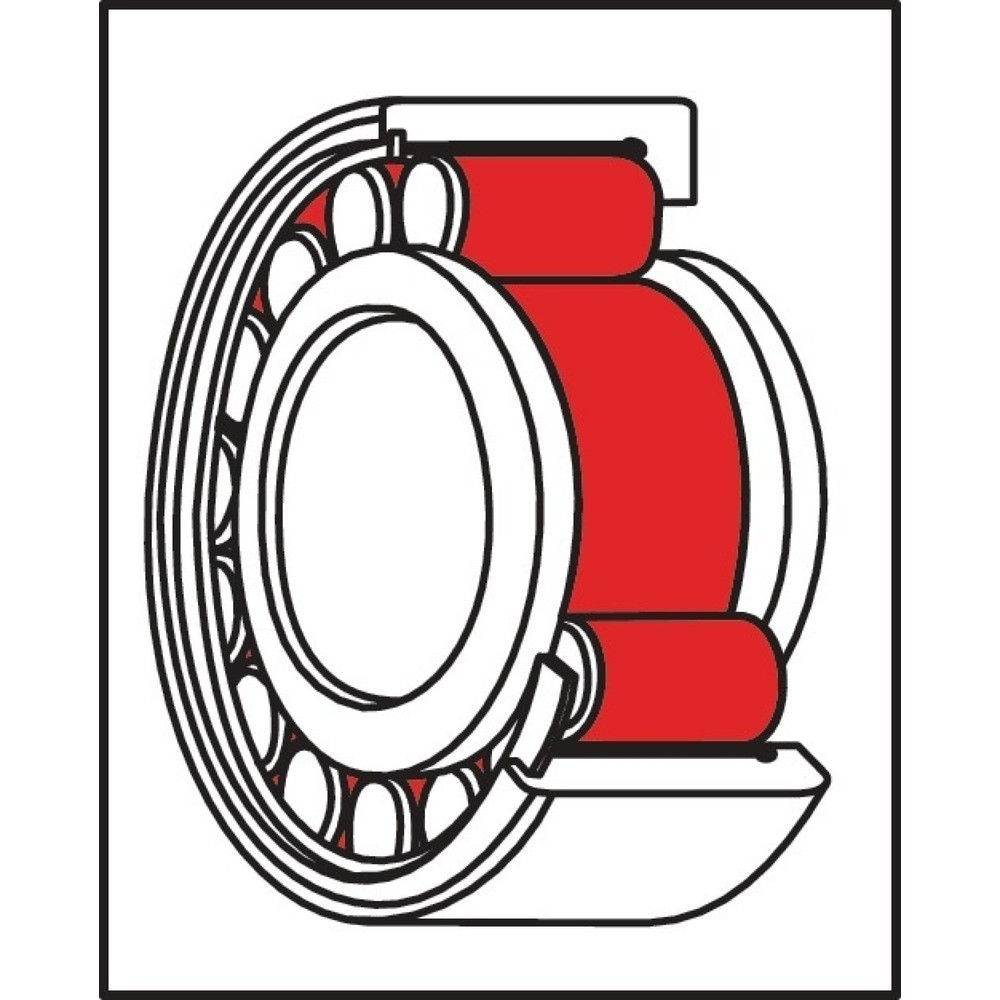 Produktabbildung Nr. 2: OKS Mehrzweckfett f.d. Lebensmitteltechnik OKS 476, NSF H1, 400 ml weiß, Kartusche
