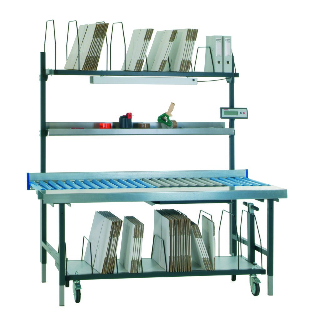 Productafbeelding nr. 4: Onderbouwmagazijn voor het Rocholz paktafelsysteem, hxbxd 690 x 1600 x 600 mm