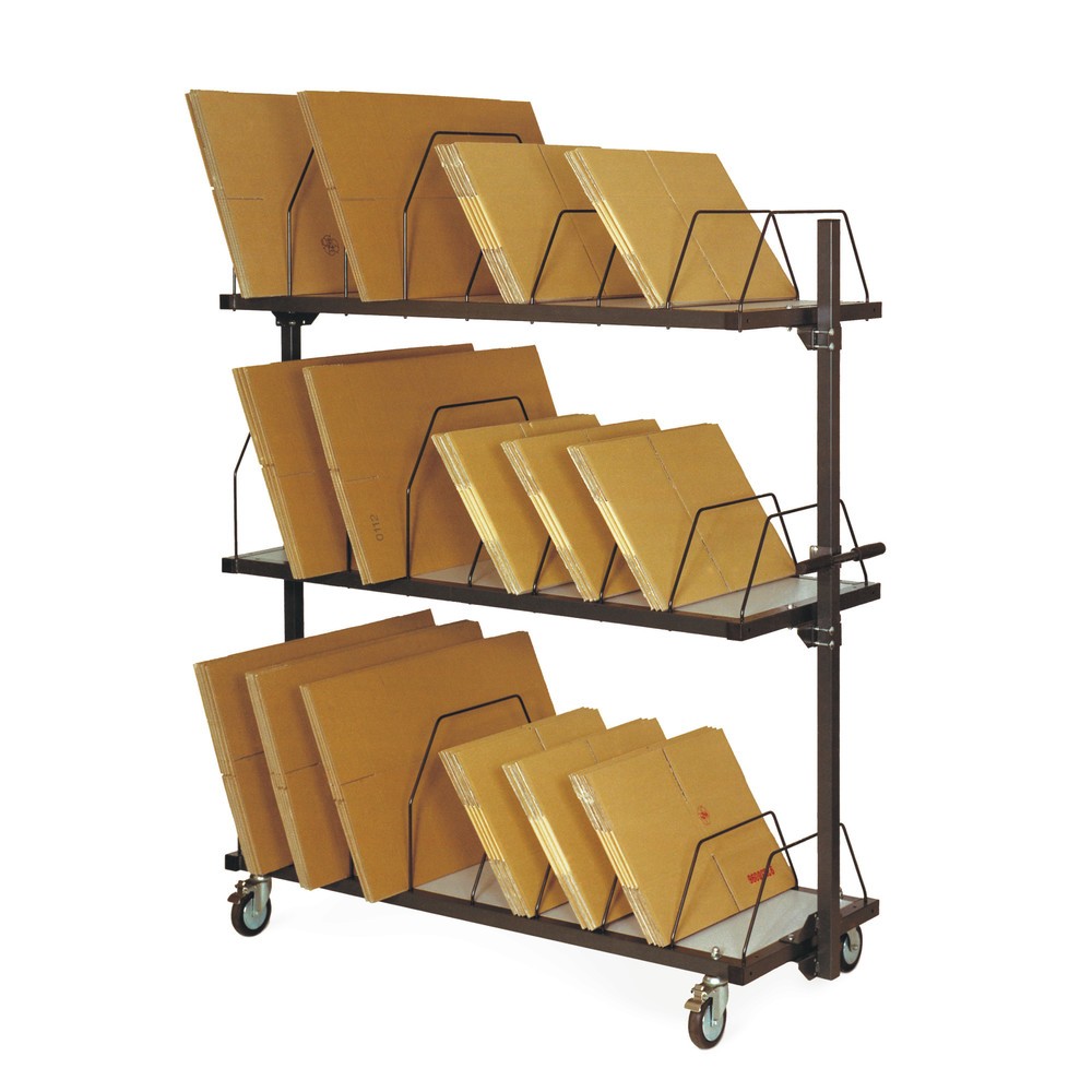 Product afbeelding: Dozenscheiding met duwbeugel, 2 niveaus, hxbxd 1.260 x 1.600 x 600 mm