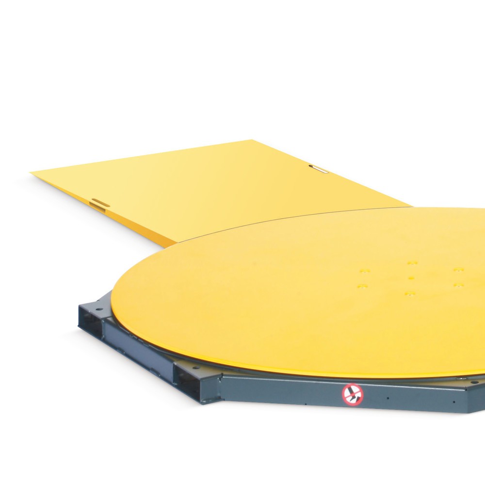 Product afbeelding: Oprijplaat voor SIAT Palletwikkelmachines PS OneWrap met draaiplateau Ø 1.500 mm