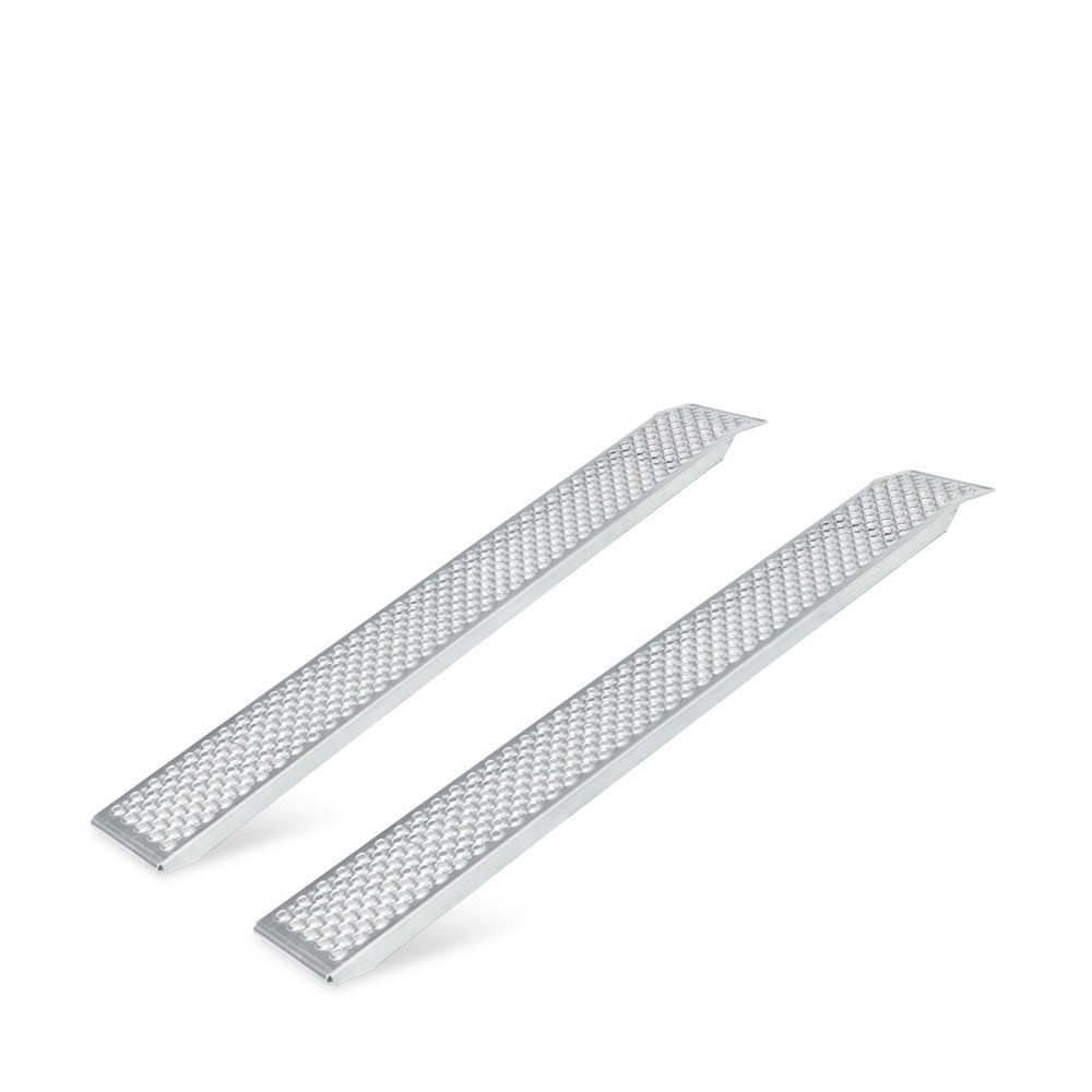 Product afbeelding: Aluminium oprijplaten, set van 2, laadcapaciteit 400 kg/paar, LxB 2.000 x 200 mm