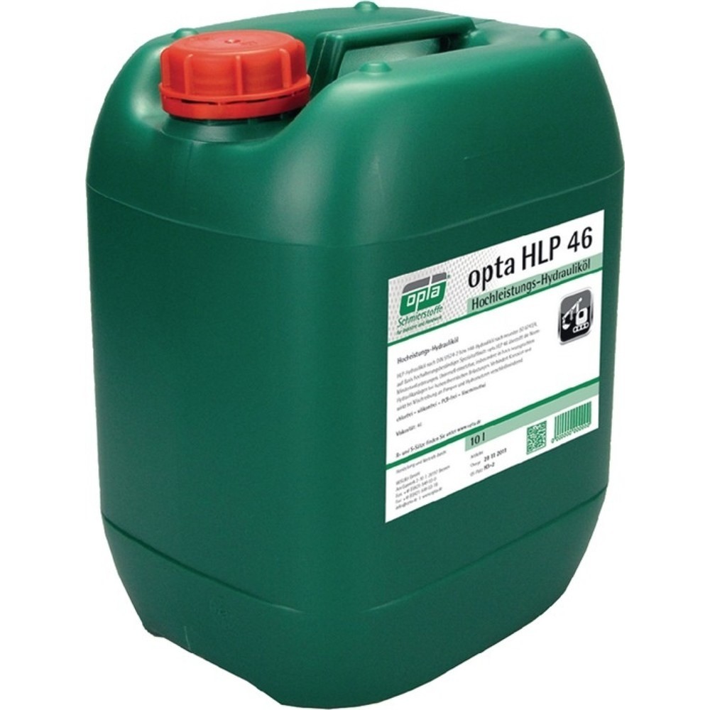 Produktabbildung: OPTA Hydrauliköl HLP 46 10l Kanister