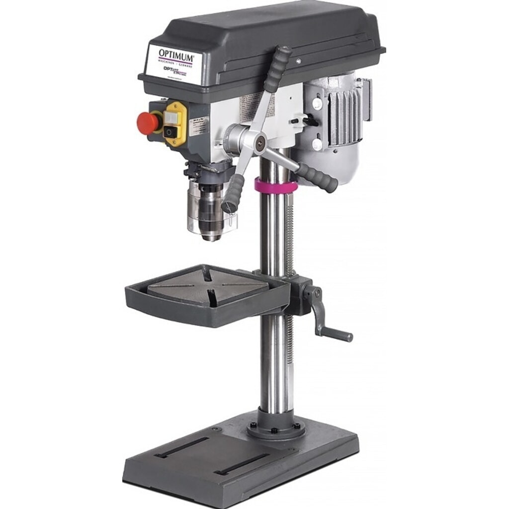 Produktabbildung: OPTI-DRILL Tischbohrmaschine B 17 Pro basic, MK2, 15,5 (S235JR) mm, 680-2700 min-¹